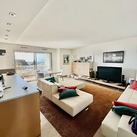 Antibes Maeva Sea View Swimming Pool Air Conditioning And Parking Buitenkant foto